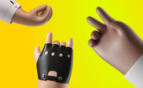 3D hands  link